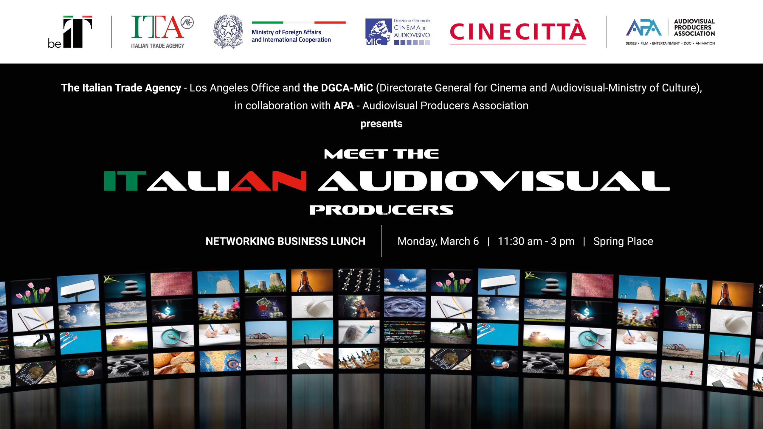 Meet The Italian Audiovisual Producers